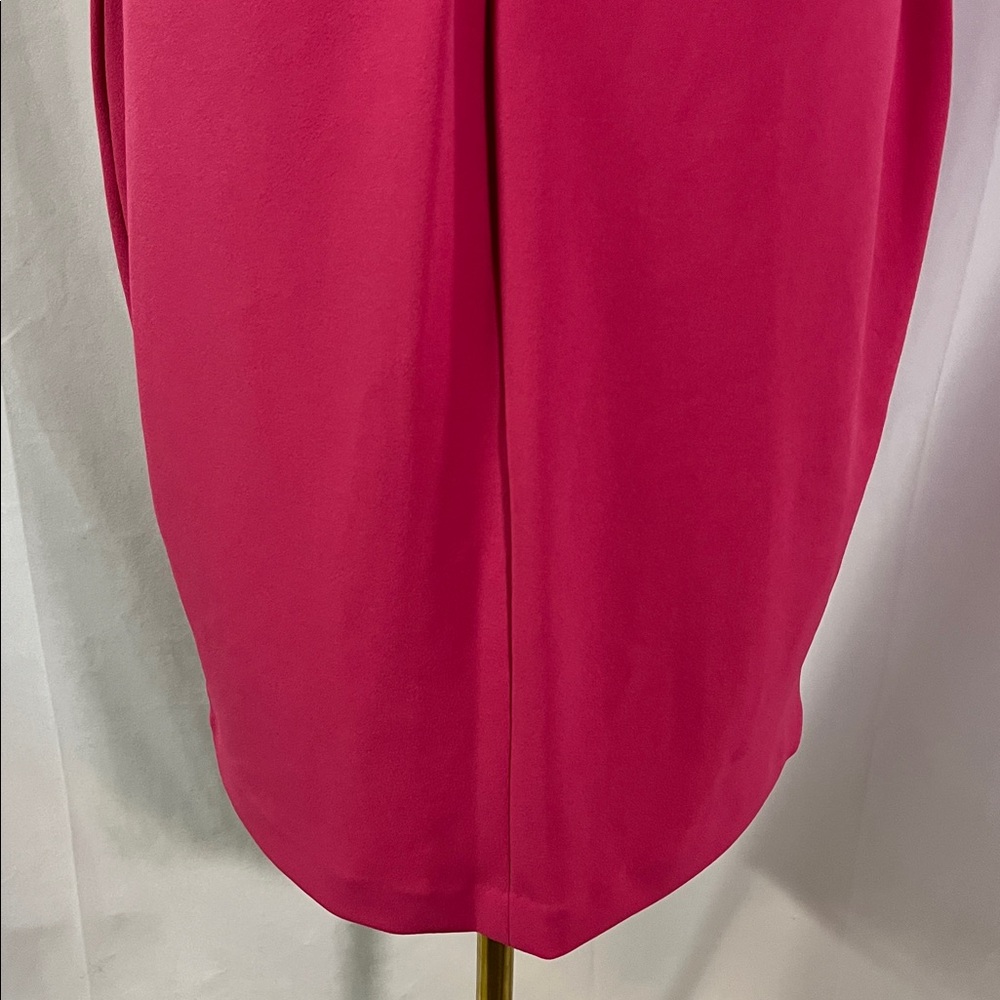 Calvin Klein Pink Flutter Sleeve Sheath Dress - Picture 14 of 16